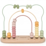 Houten kralenlabyrint POLARB voor eerste rekenen