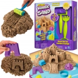 Kinetic Sand stranddag – set met kasteel en accessoires