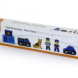 Houten politiefiguurtjes