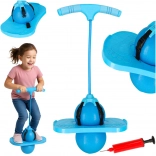 springende balans-pogo bal voor kinderen – blauw