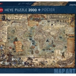 Puzzel 2000 stukjes – piratenwereld