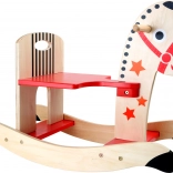 houten hobbelpaard met sterren small foot