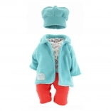 Petitcollin outfit voor pop 36 cm Arthur