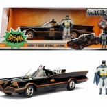 Batmobile 1966 klassiek model 1:24 met Batman-figuur