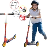 Opvouwbare kinderstep CARS Racer Bliksem McQueen met verstelbaar stuur en rem, tot 50 kg