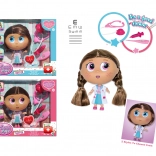 Dokters-pop met accessoires 18 cm – Met langer haar