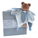 Doudou cadeauset – pluchen teddybeer knuffeldoekje