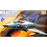 Kunststof bouwpakket vliegtuig DASSAULT MIRAGE IIIC 1:48 van ACADEMY