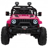 Off Road roze elektrische kinderauto