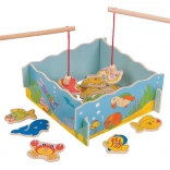 Houten magnetisch visspel zee – BIGJIGS TOYS