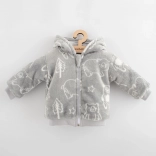 Gevoerde winterhoodie New Baby Winter Times, maat 62