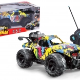 Terrein RC-auto met graffitidesign en rookeffect 24 cm