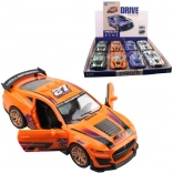 batterijauto in displaydoos, 8 stuks