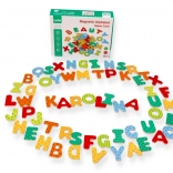 Nieuwe magnetische alfabet – houten letters