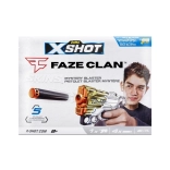 Wyrzutnia X-Shot Skins Menace FaZe met 4 pijltjes