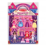 Set creatieve prinsessenstickers