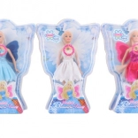 Feeënpop met lichtgevende vleugels