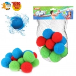 Herbruikbare stoffen waterballen 5 cm, 12 stuks in netje