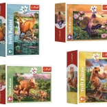 Minipuzzel Dinosauriërs met 54 Stukken