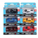 Raceautootje met vrijlopende wielen 7,5 cm