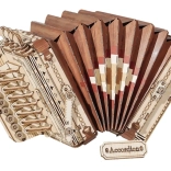 3D houten puzzel Accordeon