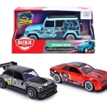 pullback racer auto op traagheidsmechanisme 15 cm met openslaande deuren