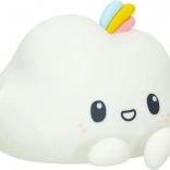 Nacht-LED-lampje voor kinderen wolkje RGB met siliconen touchbediening