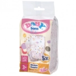 BABY born luiers voor poppen 43 cm (5 stuks)