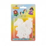 Strijkkralenplaten van Hama in de vorm van bloemetjes, paarden en prinsessen