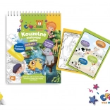 Magisch schilderen met water – blok, 4 vellen – Dieren