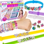 Set voor het maken van armbanden met tekst