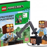 LEGO Minecraft: avonturen van de wapen­smit – interactieve boek met minifiguur