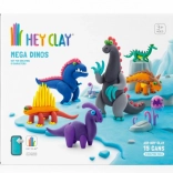 Hey Clay mega dinosaurussen – set van lichte zelfhardende klei