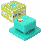 Verstelbare kinderpers CADA – blauw, 108 onderdelen