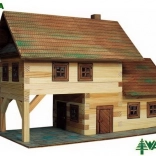 Houten lijmmodelbouw WALACHIA – herberg 1:32