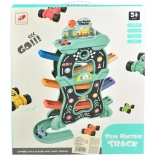 Gelaagde racebaan voor kinderen