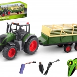 Afstandsbediende tractor met aanhanger USB-oplading