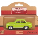 metalen automodel Syrena 104 groen 1:43