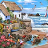 Puzzel Kusthuisje 1000 stukjes