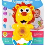 Rammelaar leeuwtje met licht en melodieën