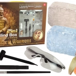 Archeologieset 2-in-1 – kristallen en schatten voor kinderen