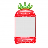 Opblaasbare water hangmat in de vorm van een aardbei