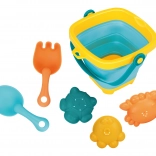 Inklapbare emmer voor in bad