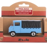 metalen model vrachtwagen ŻUK PRL schaal 1:43 – blauw