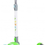 kinderstep Chipolino Funky blauw-groen met lichtgevende wielen