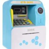 Kinderbankautomaat met Face ID-gezichtsscanner