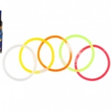 Gloeiende neon armbanden en staafjes 15 stuks