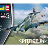 Plastic modelvliegtuig Spitfire Mk.IXC om te bouwen