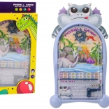 Flipperkastspel draken en dinosaurussen blauwe standaard