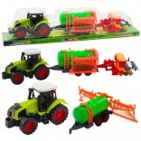 landbouwtractor met tankwagen en harken – kinderset